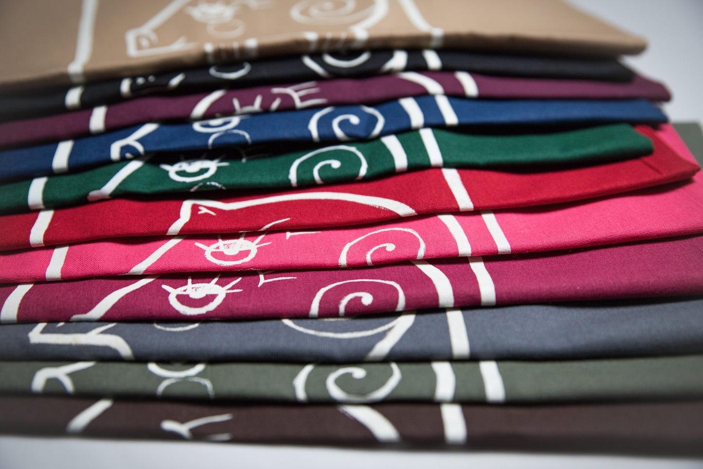 Shopping bag in tessuto