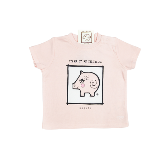 T-shirt baby rosa
