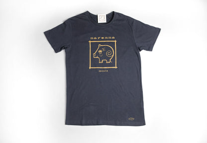 T-shirt uomo basic grigia