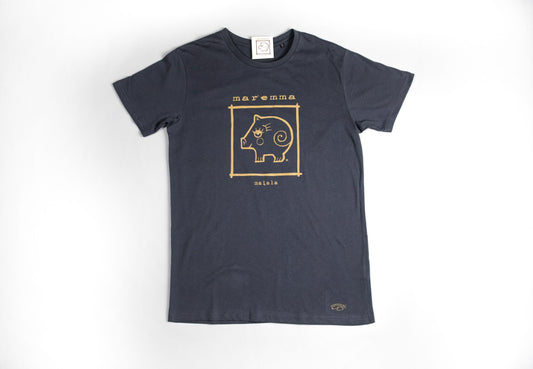 T-shirt uomo basic grigia