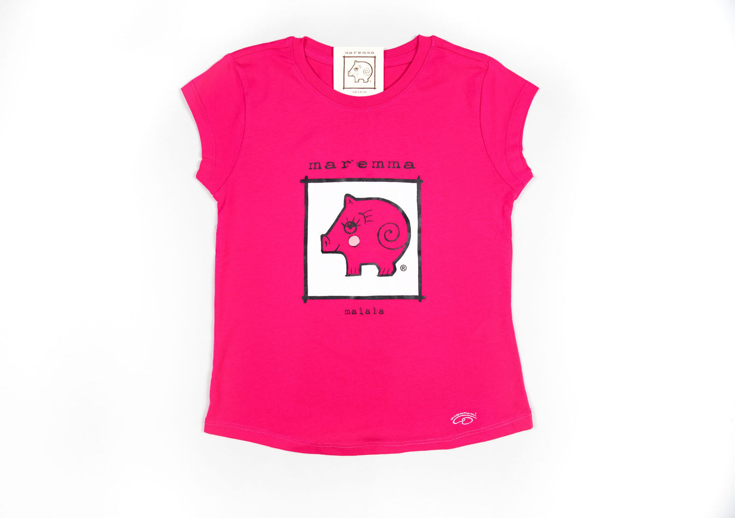 T-shirt bimba fuxia