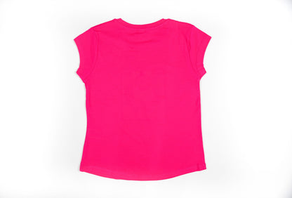 T-shirt bimba fuxia